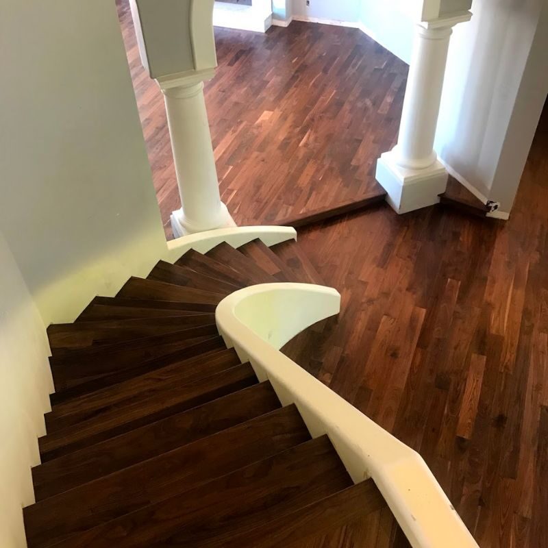Hardwood floor Work